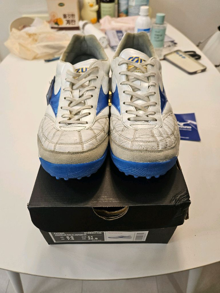 미즈노 모렐리아 살라 재팬 tf 265 사이즈 이미지