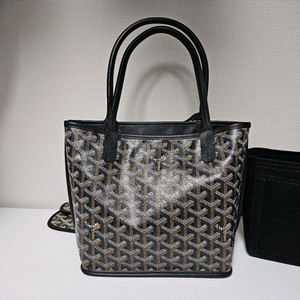 미니앙주 블랙 토트백 명품가방 새상품 이미지