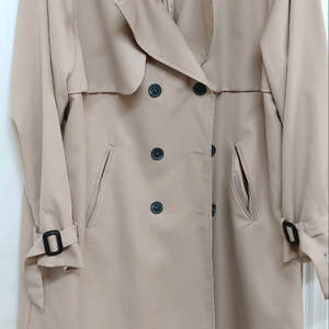 루즈핏트렌치코트+옷걸이