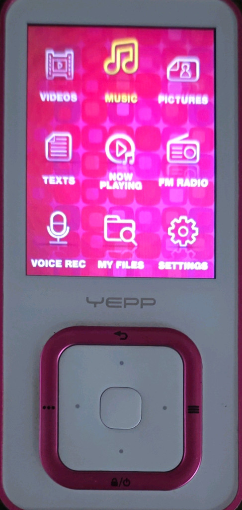 삼성 YEPP YP-Q3 MP3 플레이어 이미지