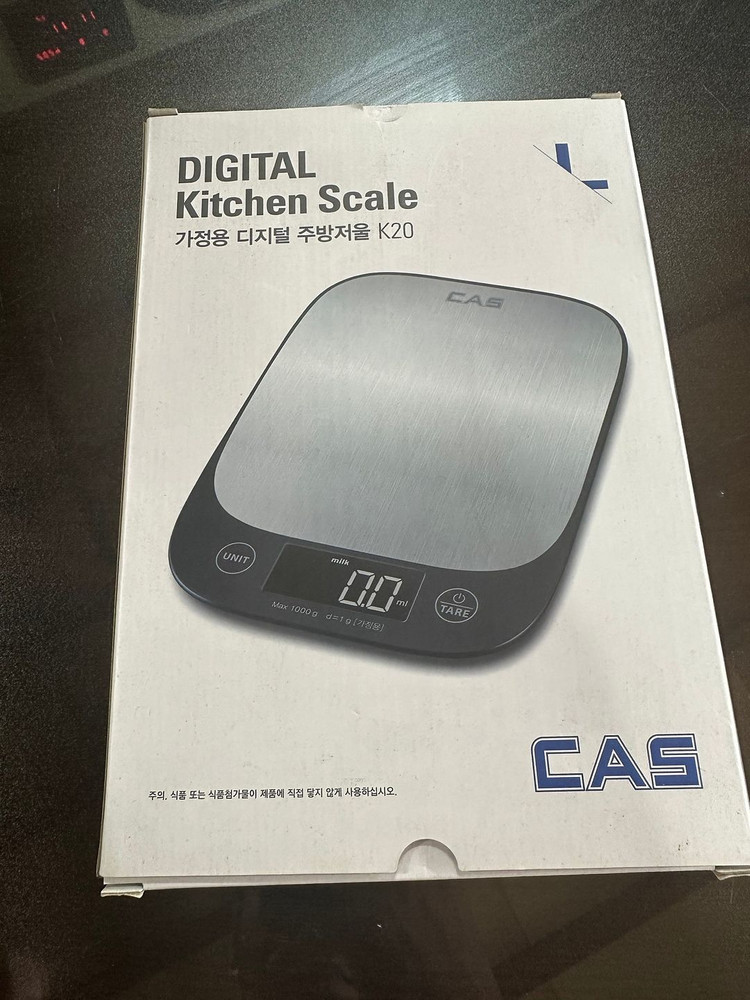 카스전자저울 주방저울 CAS K20 이미지