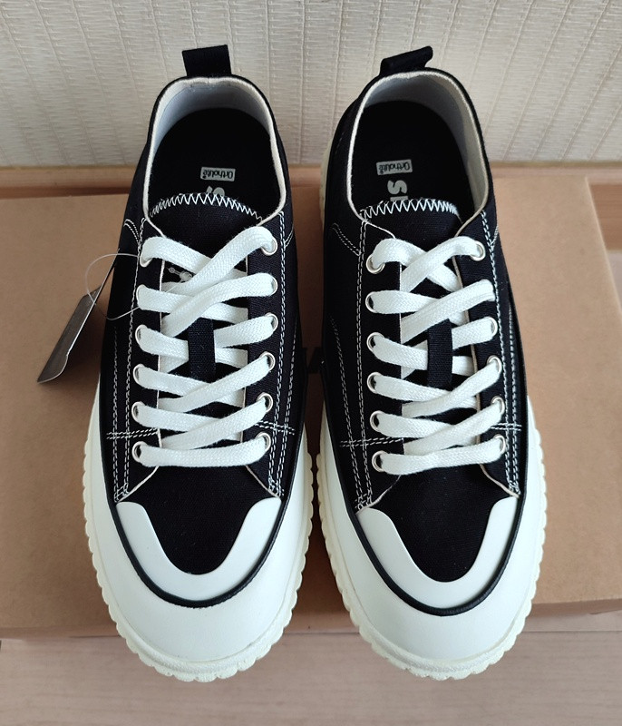 식스핏255 남성캔버스화 키높이 운동화 남성신발 새상품 이미지