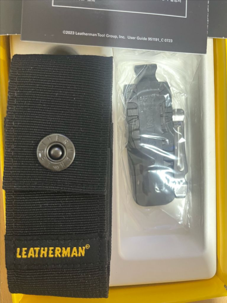 레더맨 TTI 새상품 팝니다. 이미지