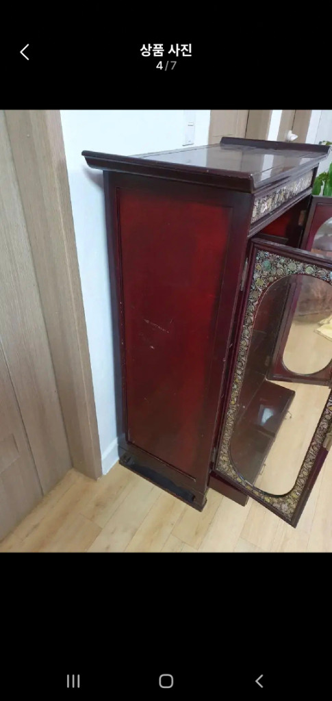 자개 장식장 이미지