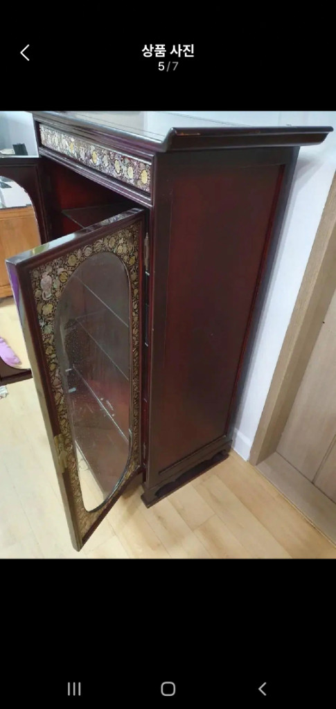 자개 장식장 이미지