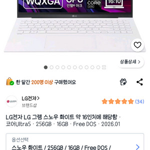 lg그램 미개봉 이미지