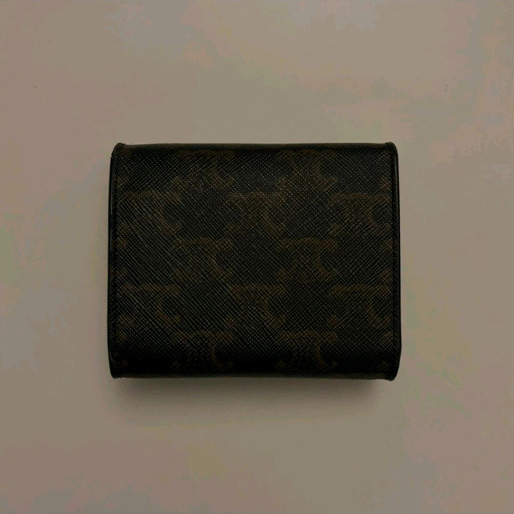 셀린느 트리옹프 캔버스 스몰 플랩 반지갑 이미지