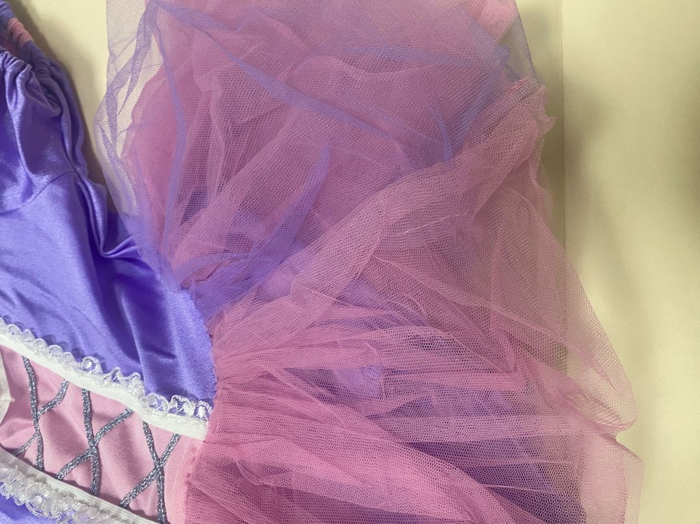 1회 착용) 도미니크 유아 라푼젤 튜튜 발레복 m사이즈--3