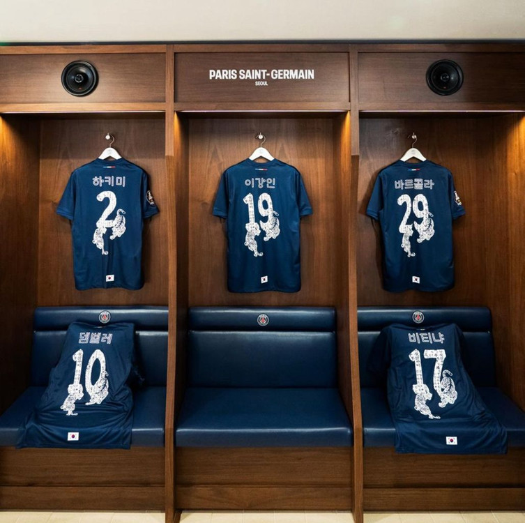 (마지막할인)24-25 PSG 홈 ADV 이강인 한글마킹 택채새상품 이미지