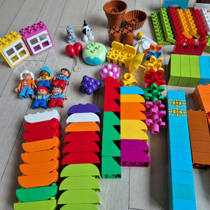 레고 듀플로 3종류(199피스)누락없음 이미지