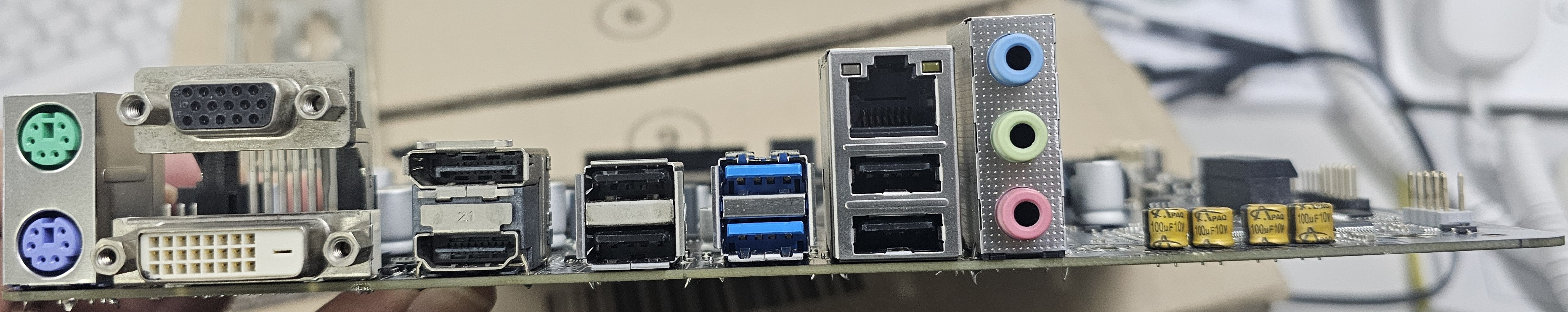 기가바이트 H610m S2H rev1.0 DDR5 메인보드--2