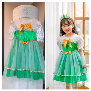 1번착용) 티니핑 원피스 여아 공주 드레스 코스튬