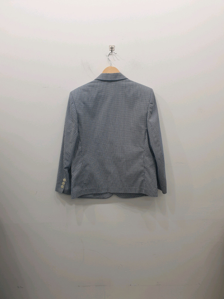 버버리 체크 블레이져 (55-66)--1
