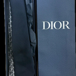 디올 오블리크 네이비 넥타이