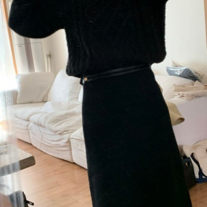 모네마켓 mone 리본빛 레이첼 미디 스커트 이미지