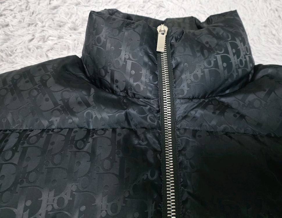 디올 오블리크 다운 패딩 블랙 943C449A4462 상태최상--2