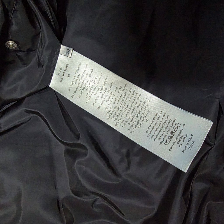 디올 오블리크 다운 패딩 블랙 943C449A4462 상태최상--6