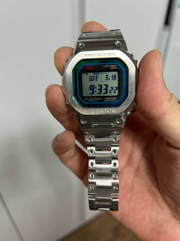 지샥 풀메탈 전파솔라 GMW-B5000PC-1JF 이미지