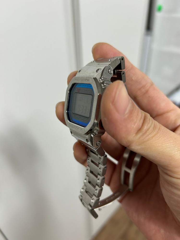 지샥 풀메탈 전파솔라 GMW-B5000PC-1JF 이미지