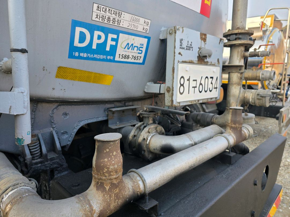 16톤살수차 16톤물차 중고살수차 중고물차 알미늄탱크 이미지