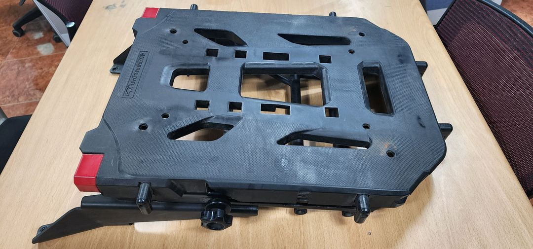 포르자350 슬라이드 짐대(오토바이 배달통 짐대)--2