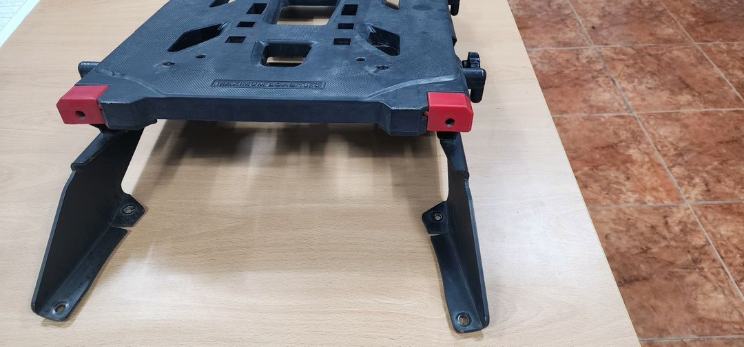 포르자350 슬라이드 짐대(오토바이 배달통 짐대)--3