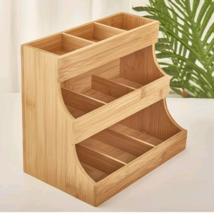 우드 티백 정리함(새상품)