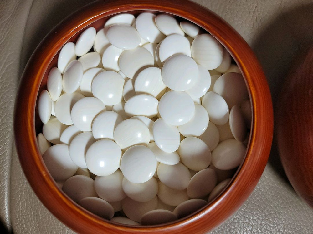 대합기석 31호 조개바둑알,오석,16호 바둑통 세트 이미지