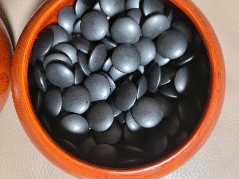 대합기석 31호 조개바둑알,오석,16호 바둑통 세트 이미지