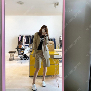 #가격내림# 넘버프로젝트 헤드투토 칼라리스자켓 셋업바지 / 블랙55 이미지