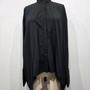 로에베 블랙 롱 셔츠 차이나넥 스타일 이미지