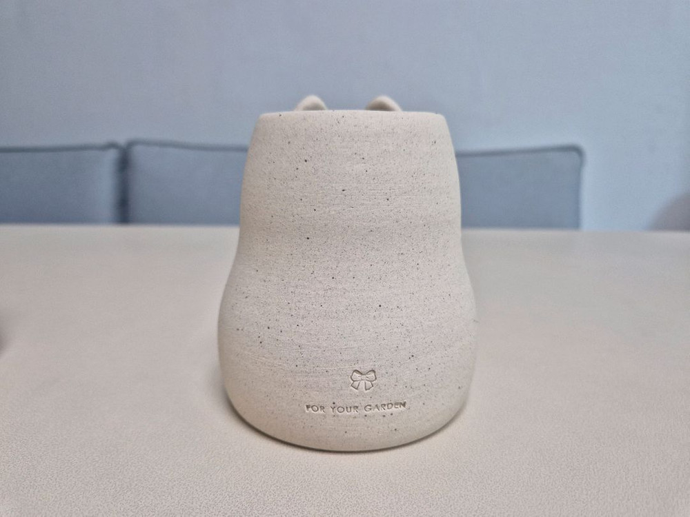 디어마이팟 고양이 화분 미사용 새상품--1