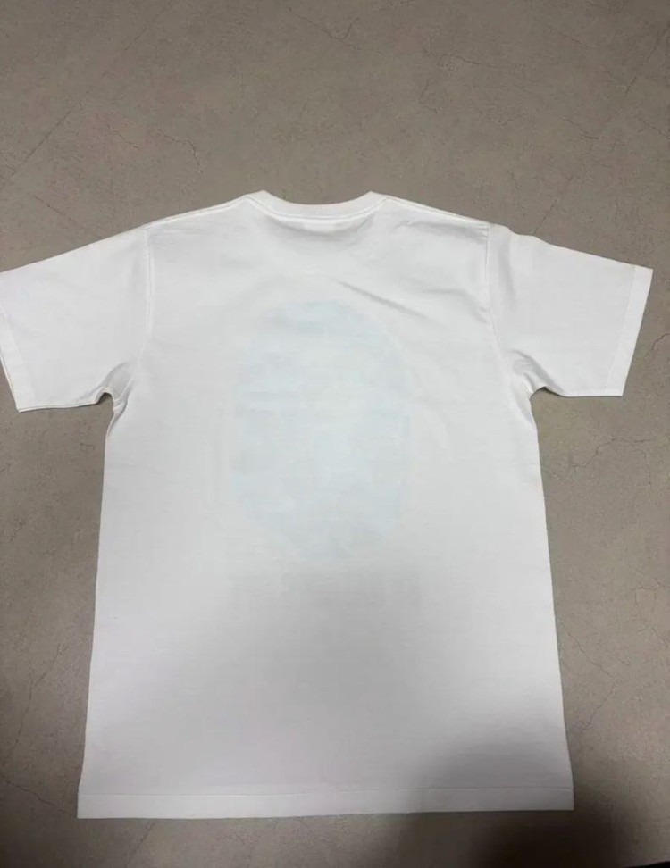 베이프 블루 카모 반팔티 M 이미지