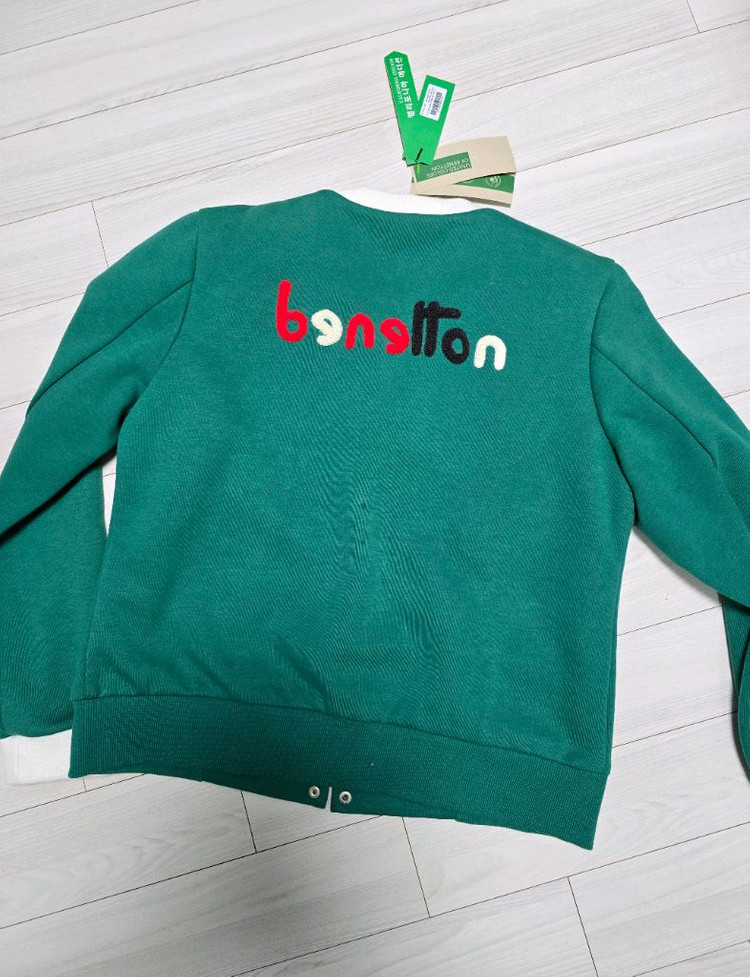 베네통골프 여성자켓 100 미사용새제품 봄가을 운포--5