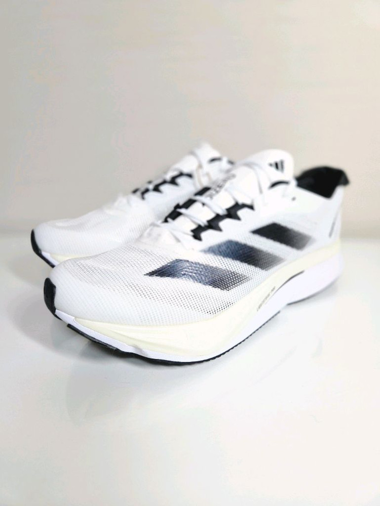 (285,290) 아디다스 아디제로 보스턴 러닝화 화이트블랙 이미지