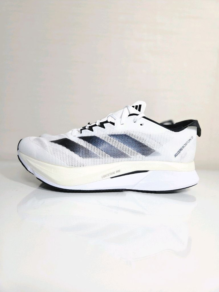 (285,290) 아디다스 아디제로 보스턴 러닝화 화이트블랙 이미지