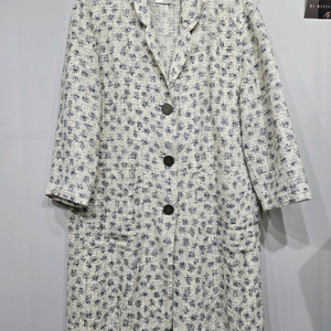 샤넬 트위드 롱 코트 빈티지 자켓