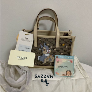 (미사용)헤지스 디즈니 덤퍼가방 여자가방 숄더백 크로스백