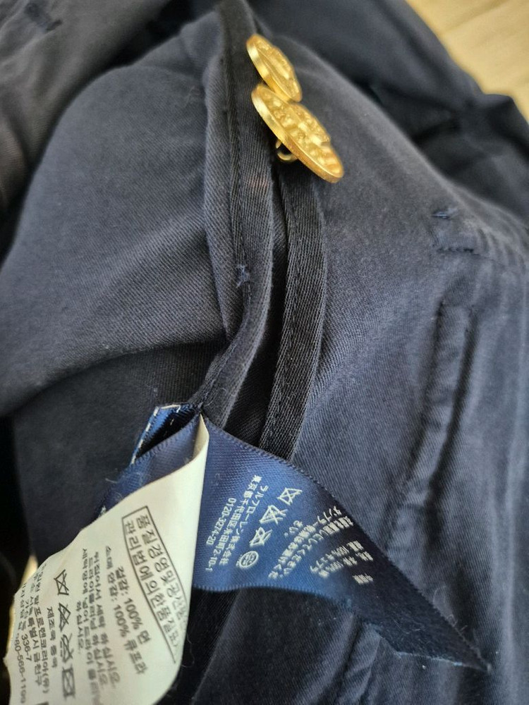 폴로 방패와펜 자켓 36r 이미지