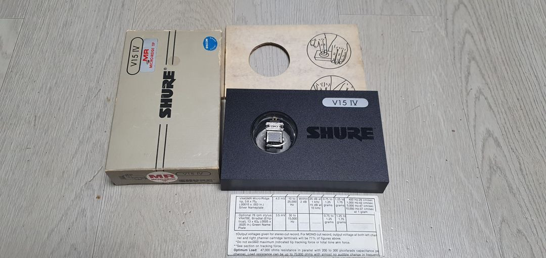 슈어(SHURE) V15 Type IV-MR 카트리지 판매--3