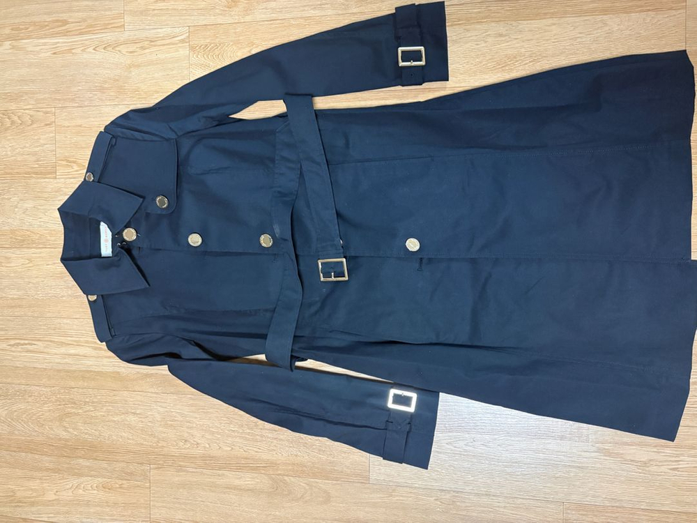 토리버치 트렌치코트 블랙 2사이즈(55KR) / 12만원--1