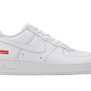 나이키 x 슈프림 에어포스 1 로우 화이트 245 이미지