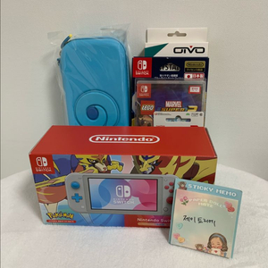 (미사용)닌텐도 스위치 라이트 자시안 자마젠타 에디션 순정(정발)