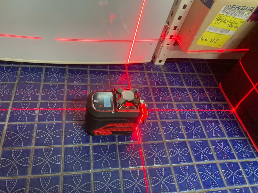코텐 K3DR 30배 밝기 3D 레이저 레벨기 이미지