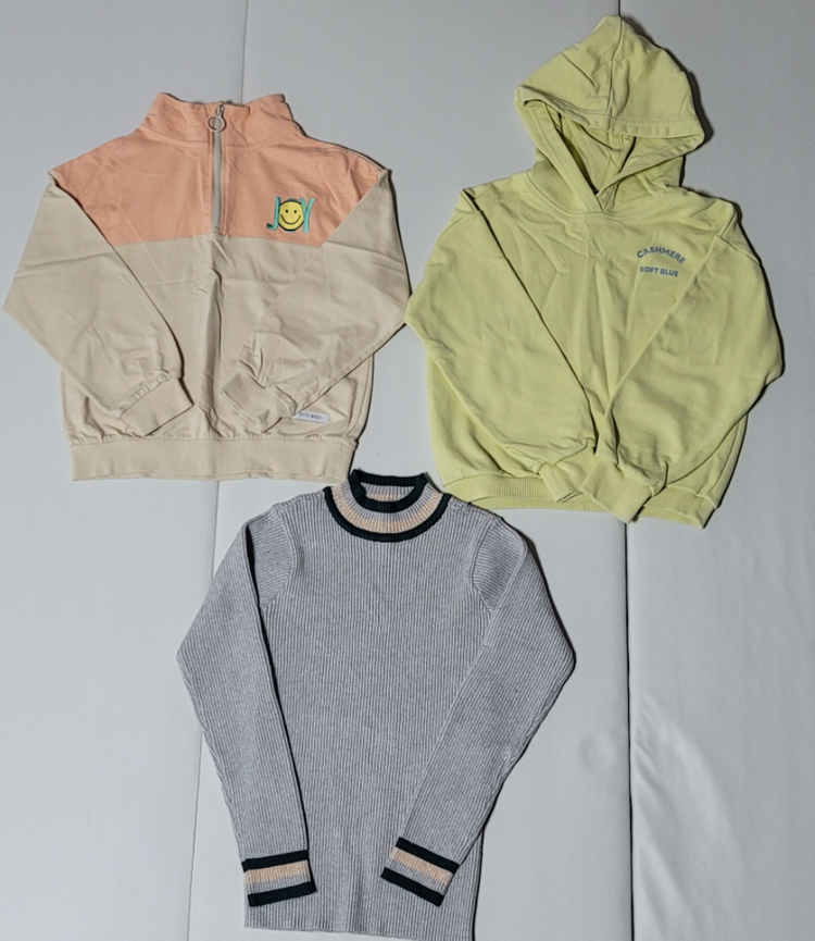 여아옷 140 ~150 13개 일괄(폴햄경량조끼새거) 택포--4