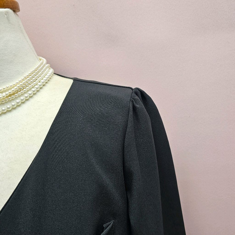 PEARL 금장포인트 원피스--2