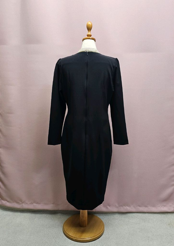 PEARL 금장포인트 원피스--7