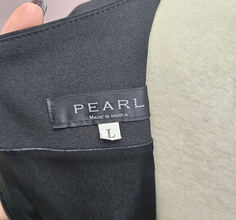 PEARL 금장포인트 원피스--8