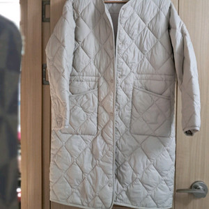 퀼팅 롱패딩 이미지