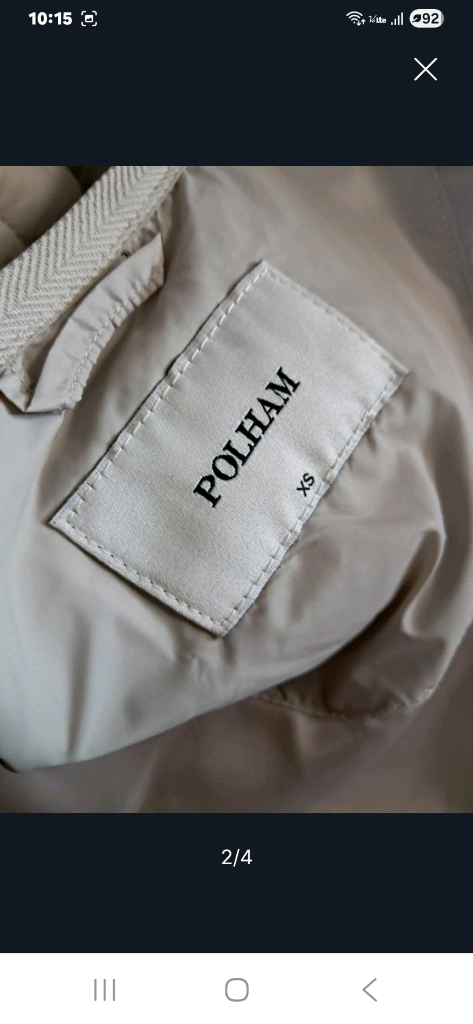 퀼팅 롱패딩 이미지